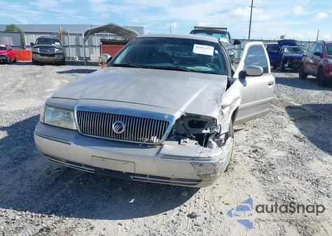 2004 Mercury Grand Marquis Gs из США, поврежденный, VIN 2MEFM74W84X687773